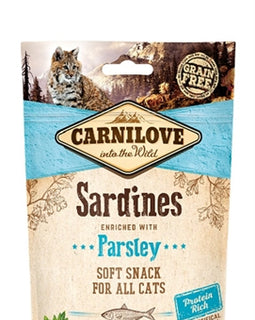 Carnilove Weicher Snack Sardinen / Petersilie