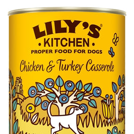 Lily's Kitchen Lilys Küchenhund Huhn/Truthahn-Auflauf