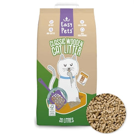 Easypets Biologisch Abbaubare Klassische Holzpellets Katzenstreu