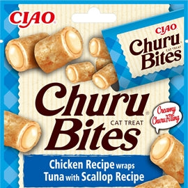 Inaba Churu Bites Katze Huhn Rezept Wickelt Thunfisch Mit Muschel Rezept