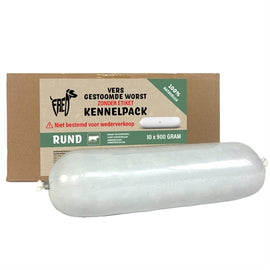 Freds Gedämpfte Frischfleischwurst Kennelpack Rindfleisch Weizen- Und Glutenfrei