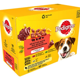 Pedigree Stammbaum Multipack-Mahlzeitbeutel Favoriten In Gelee