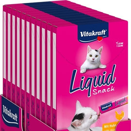 Vitakraft Katze Flüssiger Snack Huhn &Amp; Taurin