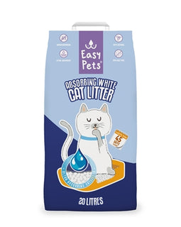 Easypets Katzenstreu Absorbierend Weiss