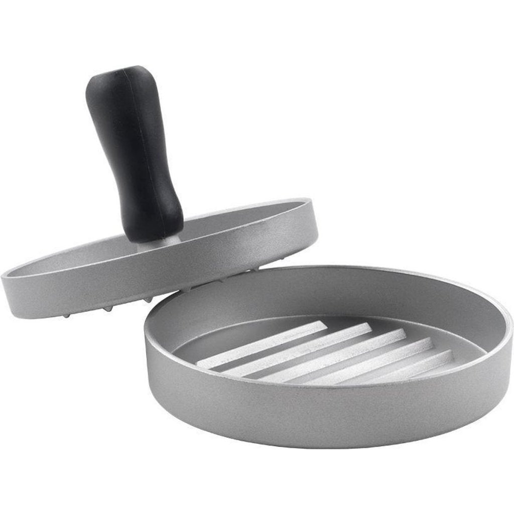 Metaltex Kitchen Helpers Hamburgerpers 11.5 Cm Staal/Zwart